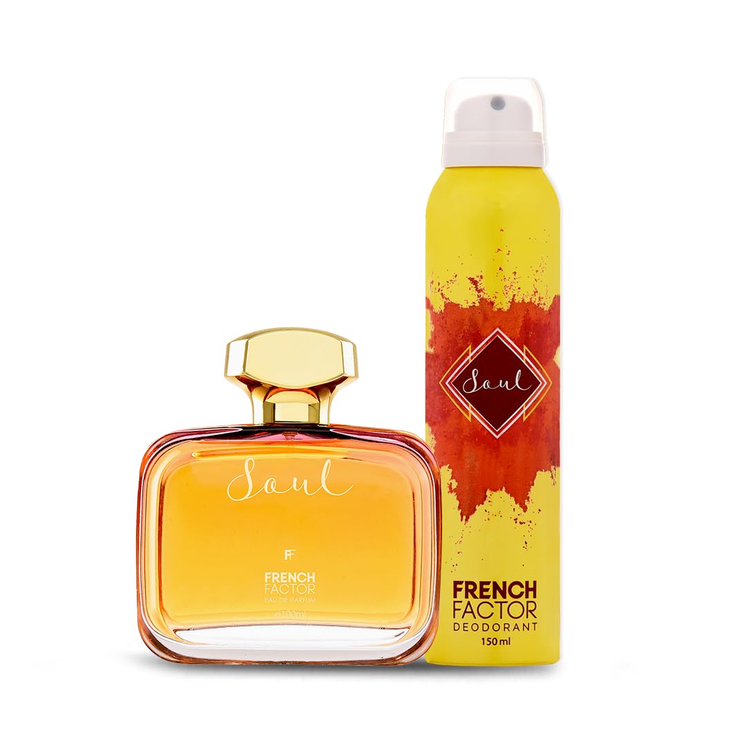 French Factor Soul Bliss ? Perfume for Women ? Deo for Women ? Long Lasting ? Party Perfume ? Deo ? Special Perfume ? Gift for Women ? Made in India ? 100ml (Perfume)+150ml(Deo)-picture-10