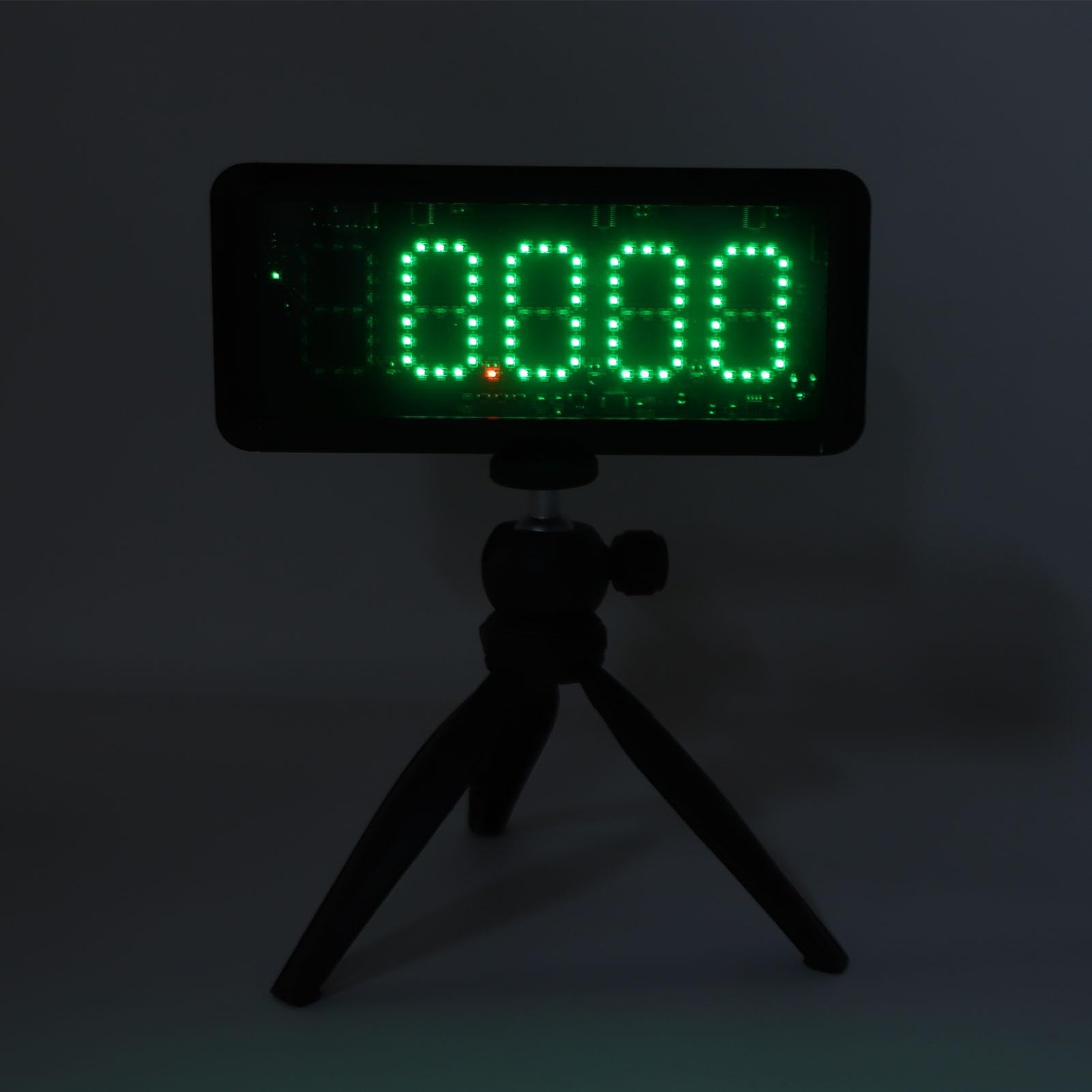 Rengue Cronometro LED per Sprint, Resistente all'Acqua, con Ampio Schermo e Cronometraggio dei Giri per Allenamenti e Competizioni di Corsa.