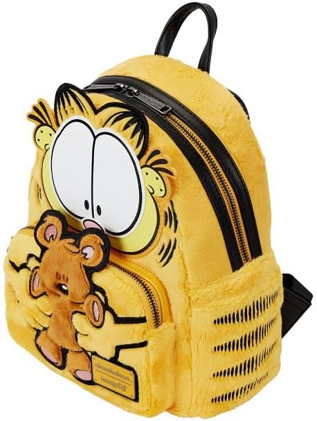 Loungefly Garfield and Pooky Plush Mini Backpack, Black - Image 3