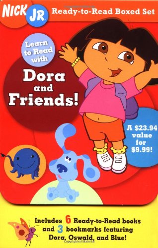 Amazon.com: Nick Jr. Ready-to-Read Boxed Set: Learn to Read with Dora ...