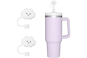 Stanley Cup Straw Covers with Cloud Design - Set of 2