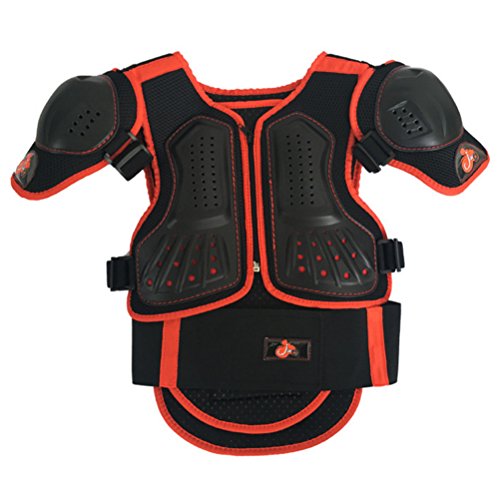 image for Takuey Kids Motorcycle Armor Suit Dirt Bike Chest Spine Protector Back