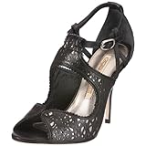 Buffalo London 110336 17483-737 Nappa Soft PU EcoPEL BLACK639, Women's Court Shoes, Black Black639, 9.5 Women