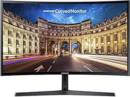 Samsung C24F396FHU 60,9 cm (24 Zoll) Curved Monitor, schwarz