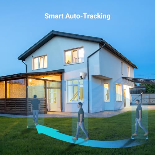 Image of EZVIZ CS-H8C PoE 3MP 2K Pan-Tilt Smart Home Camera | Full Color Night Vision up to 30 m | AI Human Detection & Auto-Tracking | Two-Way Audio | Supports MicroSD & Cloud Storage | Weatherproof Design