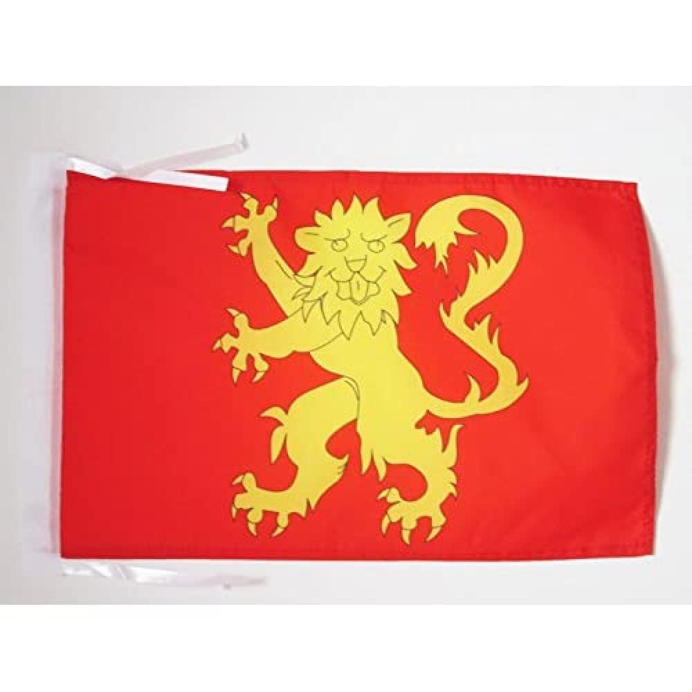 AZ FLAG - Province of Guyenne Flag - 18'' x 12'' - 100% Polyester Guienne Small Banner with Two Cords - Fade Resistant - Vivid Colors - 18x12 in - 45x30 Cm — image 1