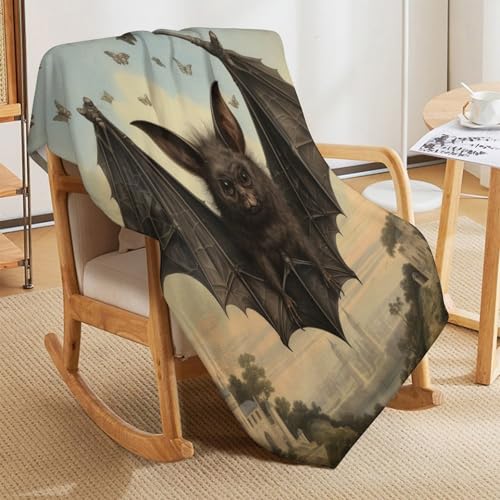 Tapis douillet chauve-souris avec couverture de luxe lavable machine - 7