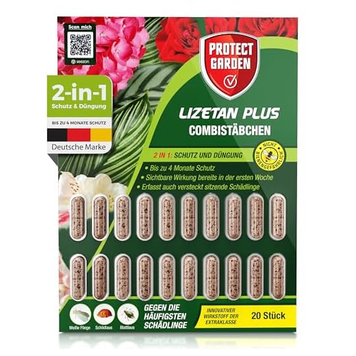 PROTECT GARDEN Lizetan Plus Combistäbchen, Langzeit-Schädlingsfrei und Premium-Dünger in Einem, 20 Stück 7 PROTECT GARDEN Lizetan Plus Combistäbchen, Langzeit-Schädlingsfrei und Premium-Dünger in Einem, 20 Stück