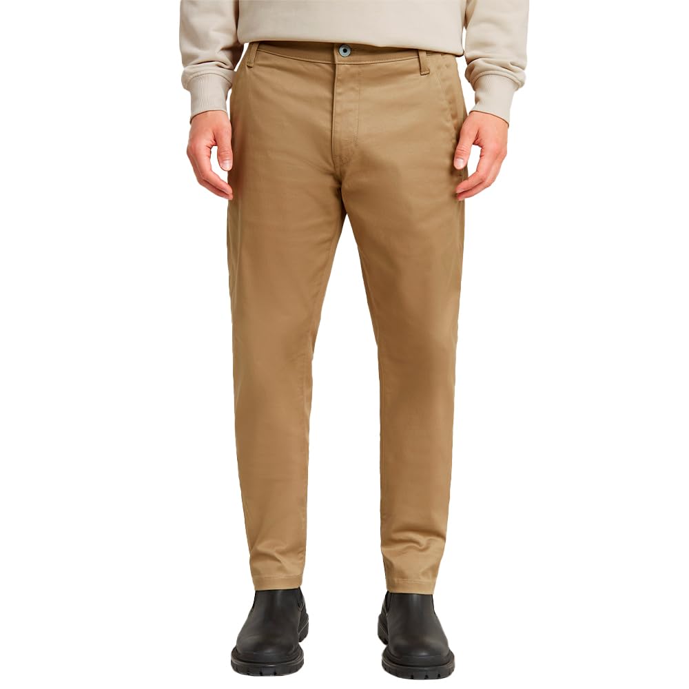 G-Star Men's Beige Morry Tapered Chino, (Safari D26400-C105-B444), 38W / 36L