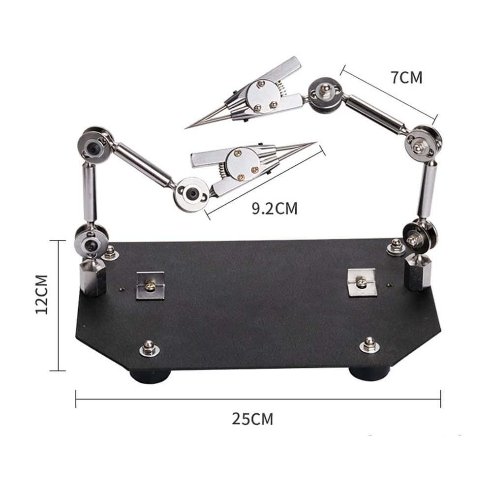 Clip de soldadura multifuncional, herramienta auxiliar para hacer y reparar joyas, abrazadera de acero segura para trabajos de precisión
