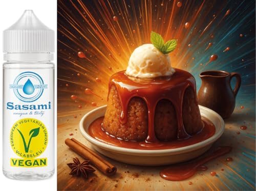 Aroma concentrado Cape Custard de Sasami, sabor Malva Pudding vegano de 100ml