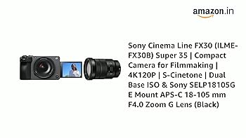 SONY Cinema Line FX30 本体(外箱付) ソニー、新開発センサー搭載の映像制作用カメラ「Cinema Line FX30
