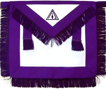 Masonic Royal & Select Master RSM Council Member Apron Lambskin
