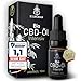 Produktbild Bio CBD-Öl 30% - Deutsches Bio-Produkt  inklusive zusätzlichem Sprühkopf - Vollspektrum Hanf-Tropfen mit 3000mg Cannabidiol - Elbgras