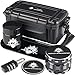 Kozo Smell Proof Stash Box Combo Kit with Aluminium 2.5" Herb Grinder, Rolling Tray, Odor Proof Container Jar and A Combination Lock. Airtight Locking Box Set with All The Accessories You Need!