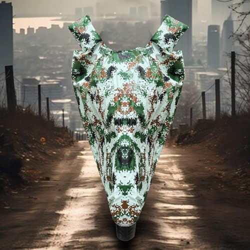Image of Auto Hub Waterproof Bike Cover Compatible with CD 110 Dream Dustproof, UV Protection Two Wheeler Bike CD 110 Dream Cover - Forest