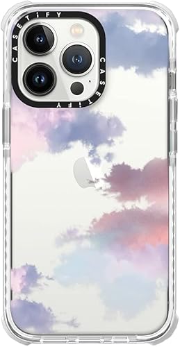 Miniatura 1 de CASETiFY Funda Ultra Impact para iPhone 13 Pro protección contra caídas de 9.8 pies - Plátano incendiario - Transparente