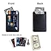 PU Leather ID Badge Card Holder, Vetoo - 10 Pack PU Leather Vertical ID Badge Card Holder with Detachable Lanyard/Strap