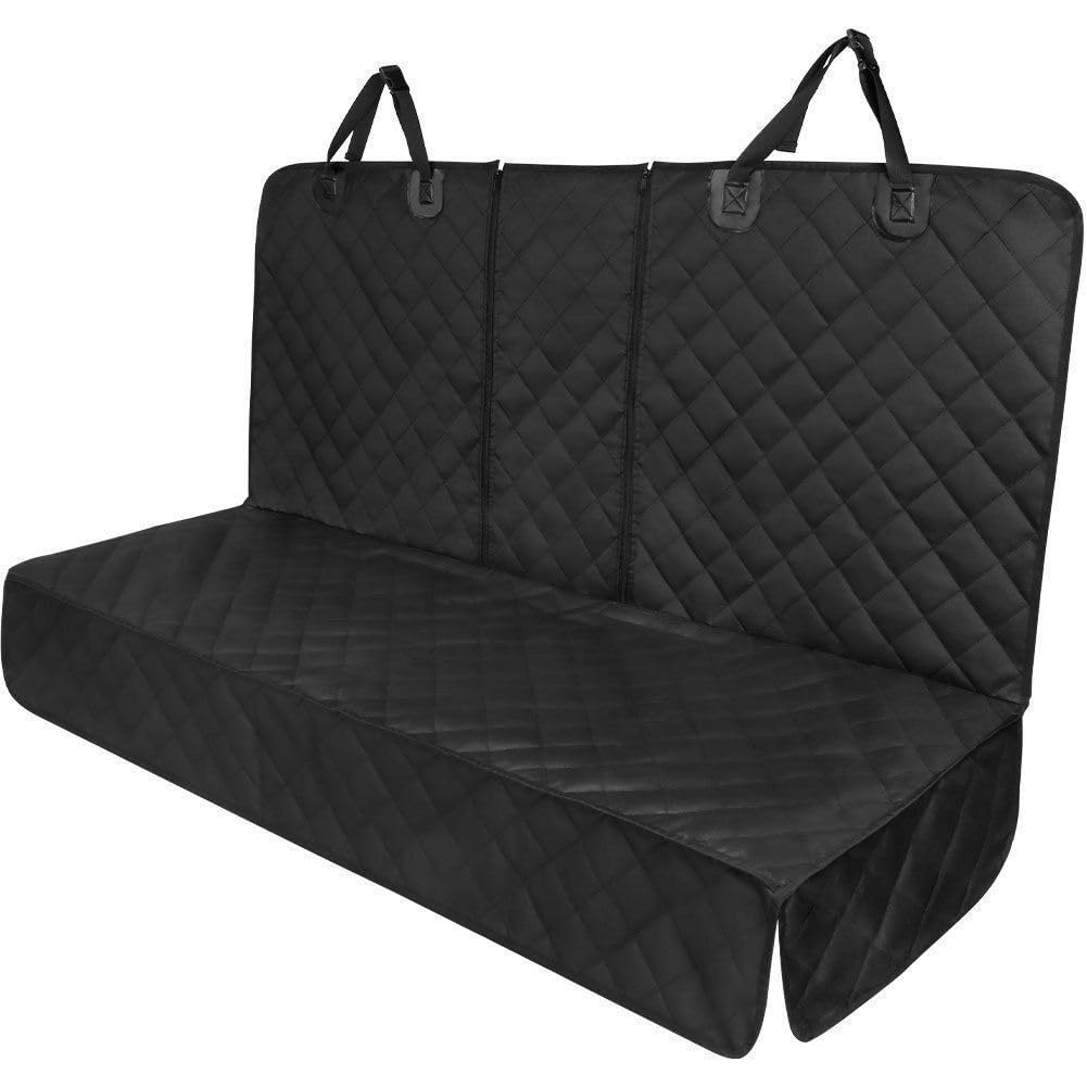 Funda de Asiento para Perros para Mercedes-Benz GLK Classe X204. 2009-2015, Protector de Asiento Trasero Impermeable Antideslizante con Cremallera de Reposabrazos