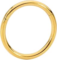 Vista 17 de 365 Sleepers - Piercing para el cuerpo de acero quirúrgico 316L, 20G, 18G, 16G, 14G, 12G, 10G, 8G, 6G, con sección abisagrado, se vende por unidad