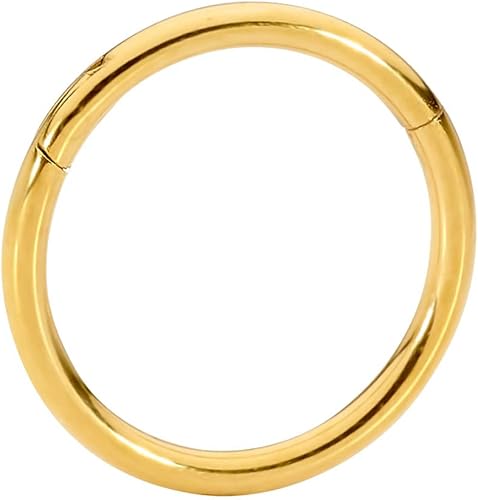 Miniatura 17 de 365 Sleepers - Piercing para el cuerpo de acero quirúrgico 316L, 20G, 18G, 16G, 14G, 12G, 10G, 8G, 6G, con sección abisagrado, se vende por unidad