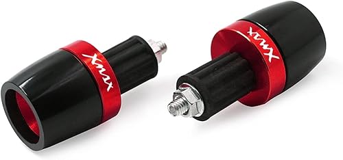 Miniatura 2 de YAMA-&HA Xmax 125 250 300 400 X MAX 78" Agarres universales para manillar de motocicleta, extremos de manillar, barra de contrapeso, tapón