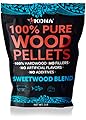 Kona Sweetwood Blend Smoker Pellets, Intended for Ninja Woodfire Outdoor Grill, 2 lb Resealable Bag
