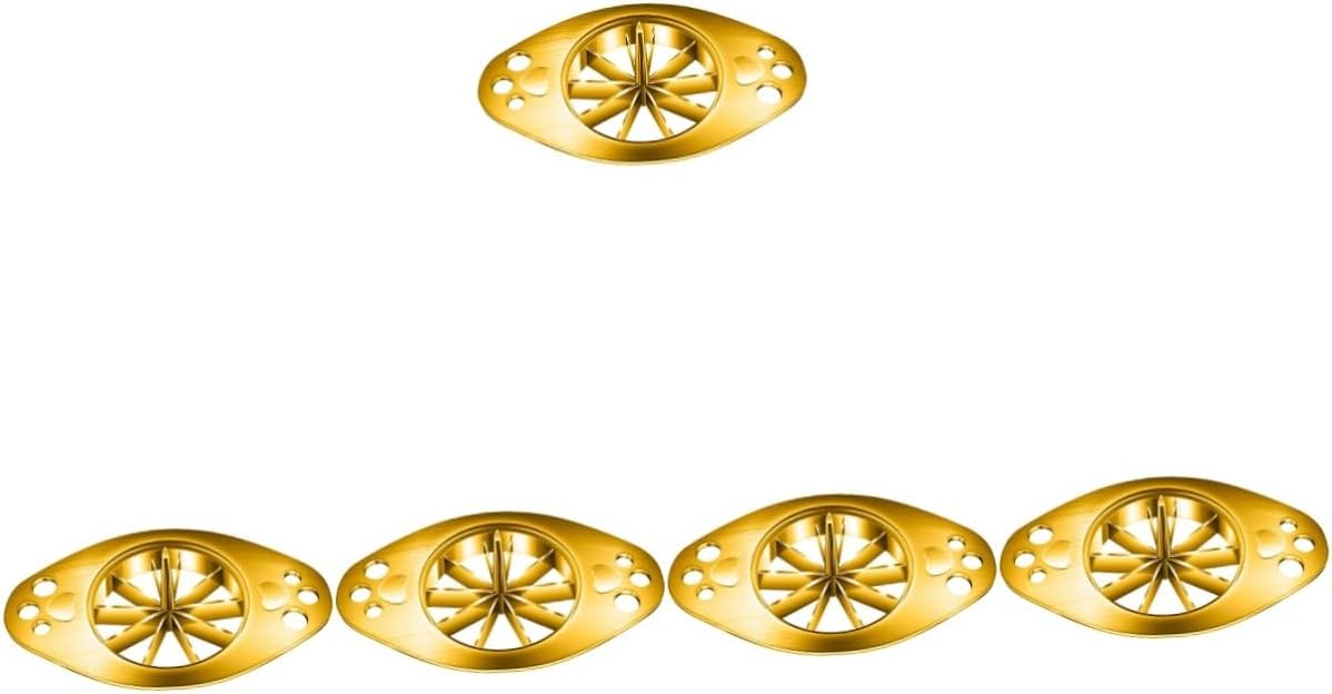 PRETYZOOM 5pcs Scallion Onion Shredder Slicer Heavy Duty Portable Easy to Use Kitchen Slicer Tool Grater