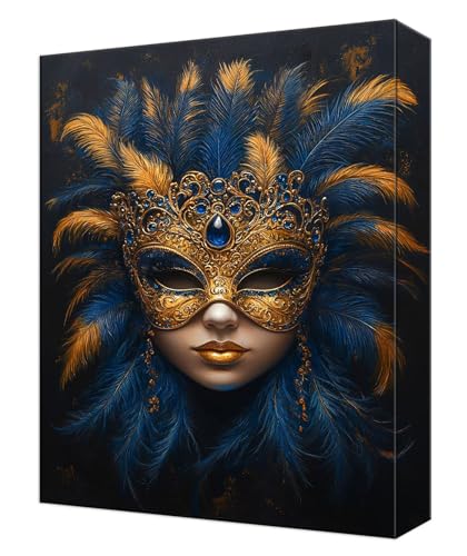 Peinture par numéro femme plume kit de coloriage numéroté adulte sans cadre 70x90cm