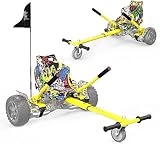 COOL&FUN Hoverboard Seat Attachment Hover Board Go Kart for 6.5'' 8'' 8.5'' 10'' Two Wheel Self Balancing Scooter Accessories