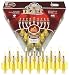 Ner Mitzvah Pre-Filled Menorah Oil Cup Candles - Hanukkah Ohr Lights - 100% Olive Oil with Cotton Wick in Glass Cup - Medium Size, 44 per Pack, Burns Approx. 2 1/2 Hrs