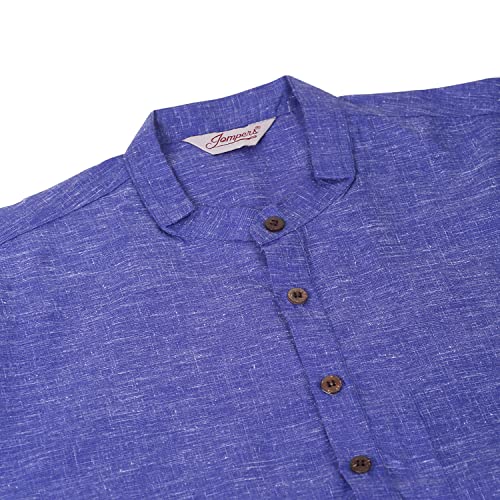 Image of Jompers Men's Cotton Ethnic Solid Kurta.