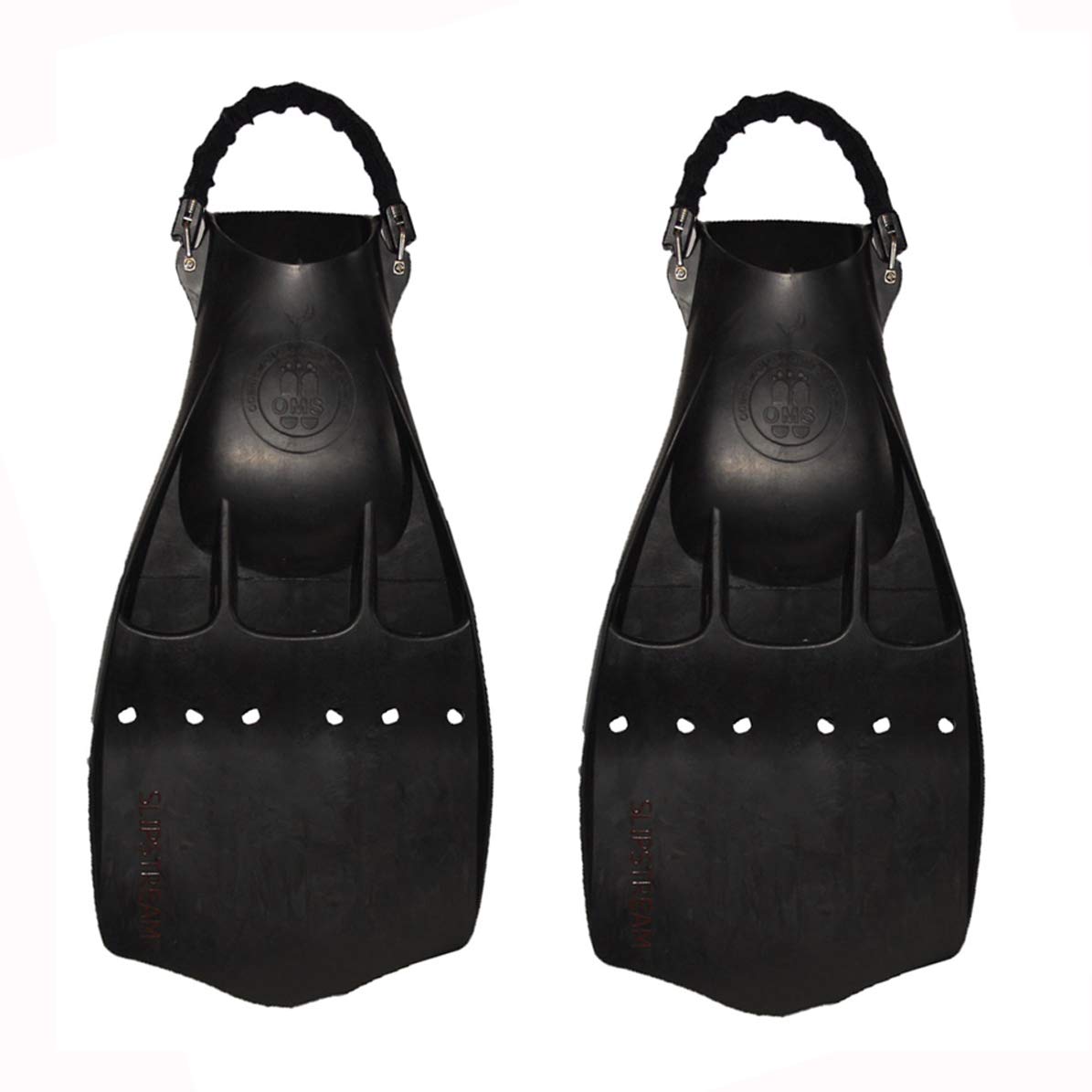 OMS Monoprene Slipstream Scuba Diving High Performance Fins (LG)