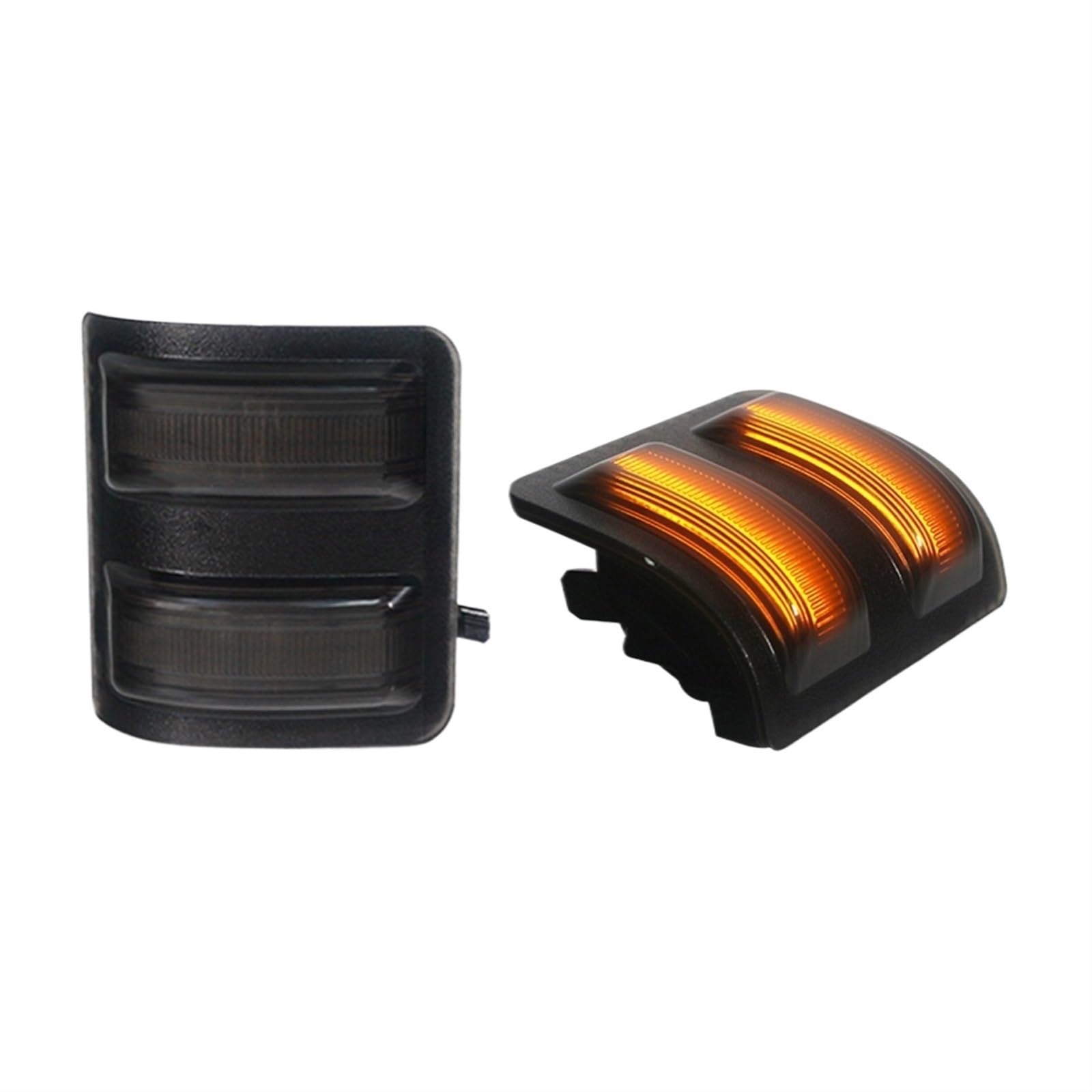 Señl Giro Coche para Ford para F150 F250 F350 F450 F550 2008-2016 Lámpara De Señal De Giro 12 V Lámparas Posición De Espejo Lateral LED Color Amarillo Ámbar Giro Indicadoras