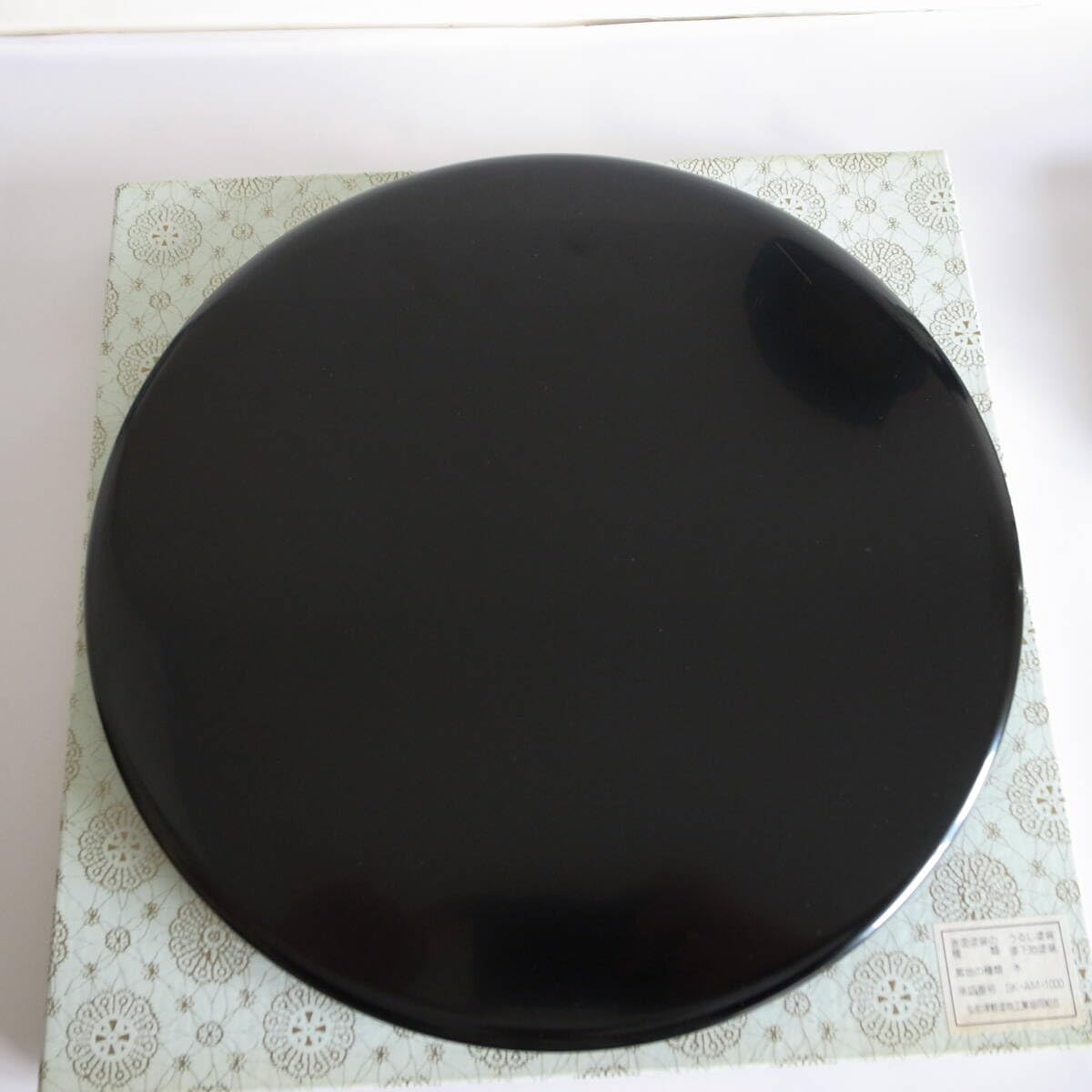 Amazon.co.jp: お盆 丸盆 漆塗 津軽塗 無形文化財 唐塗 : おもちゃ