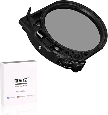 Meike MK-EFTR-CPL Filters Converter for Canon and Meike MK-EFTR-C Drop-in Filters Mount Adapter EF EOS R