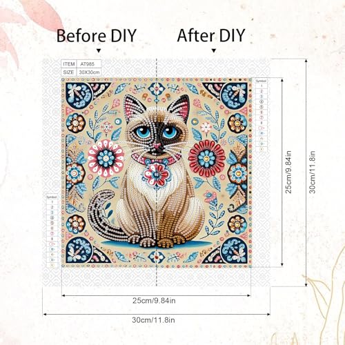 Image of Tontut Diamond Art Painting kit, end to end 5D DIY Special Shape Mosaic Crafts for Beginners and Adults, can be Gifted to Family and Friends, Great for Decorating Home and Office Walls