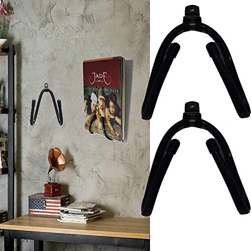 Pmsanzay Vinyl Record Storage - Adjustable Flexible Metal Holder - Premium Design, Perfect 12