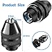 Keyless Chuck Keyless Drill Chuck for Dremel 4486 Model 395 3000 4000 4300 7300 7700 8200 8220 Multipro