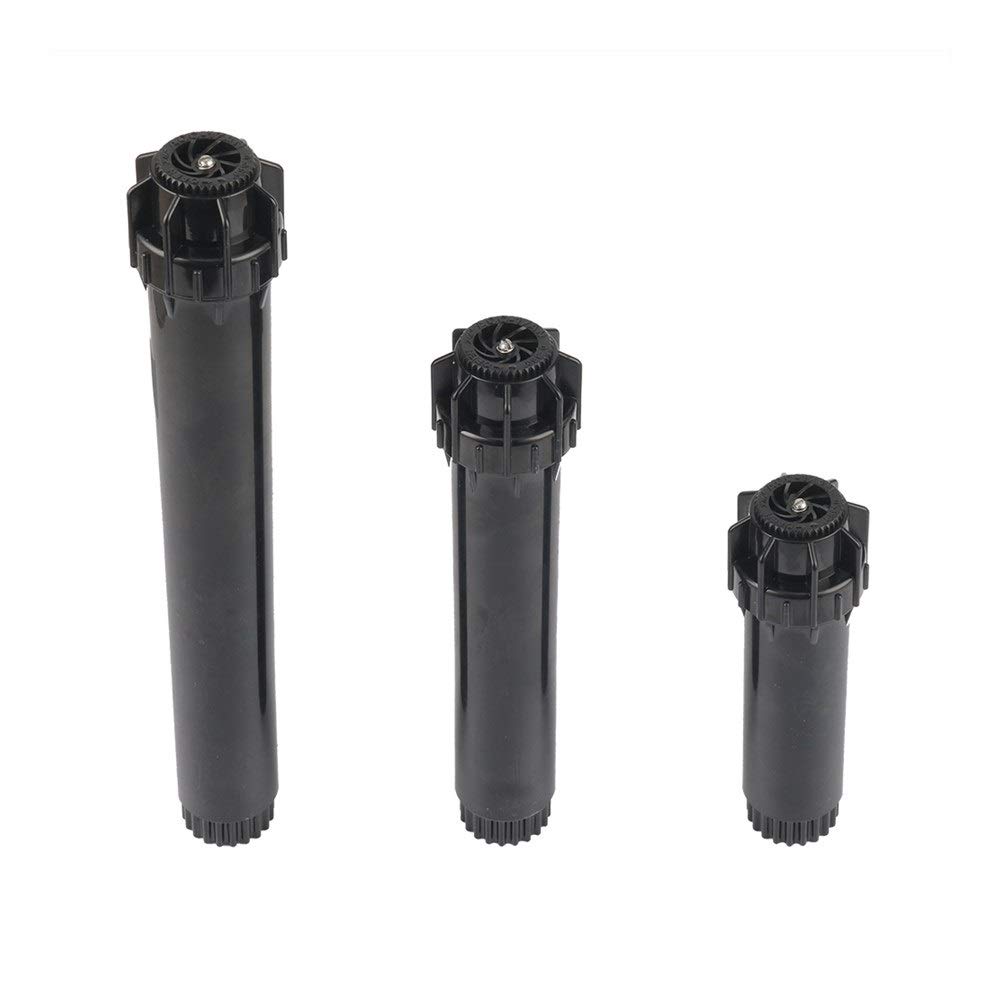 Boquilla de nebulización para riego de Jardines LR 0 ° ~ 360 ° Ajustable Invernadero césped de la Yarda del jardín de riego de jardinería de riego Boquillas 10Pcs 1/2" Pop-up Los difusores Cabeza (Co
