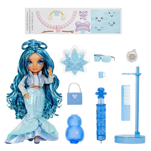 Muñeca Rainbow High Winter Wonderland Azul miniatura 2