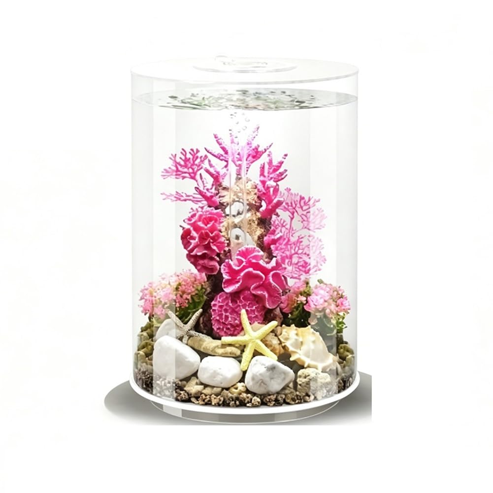 Acquario cilindrico acrilico