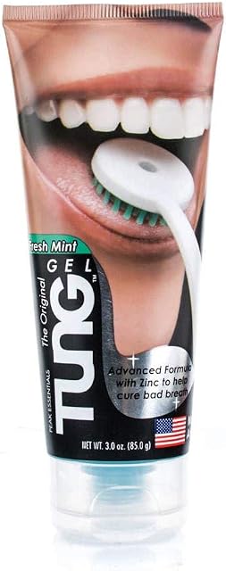 TUNG, The Original Gel Tongue Cleaner, Fresh Mint, 85 Gram