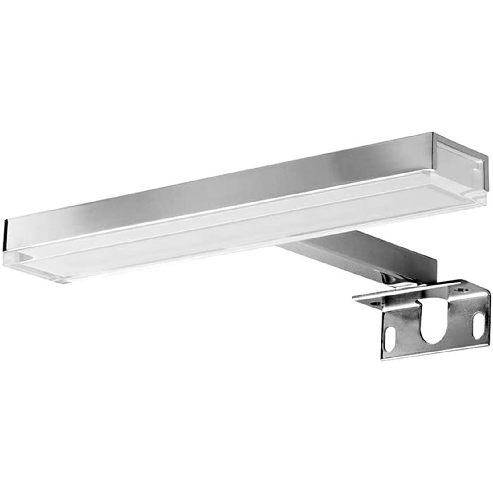 Applique Cromo Aggancio Per Specchio Bagno Led 5w 3000k 4000k IP44 Yacht Intec Light