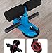XARONF Portable Sit Up Bar for Floor, Double Suction Cup Sit-Up Assistant Device, Home Fitness Equipment (Color : Black)