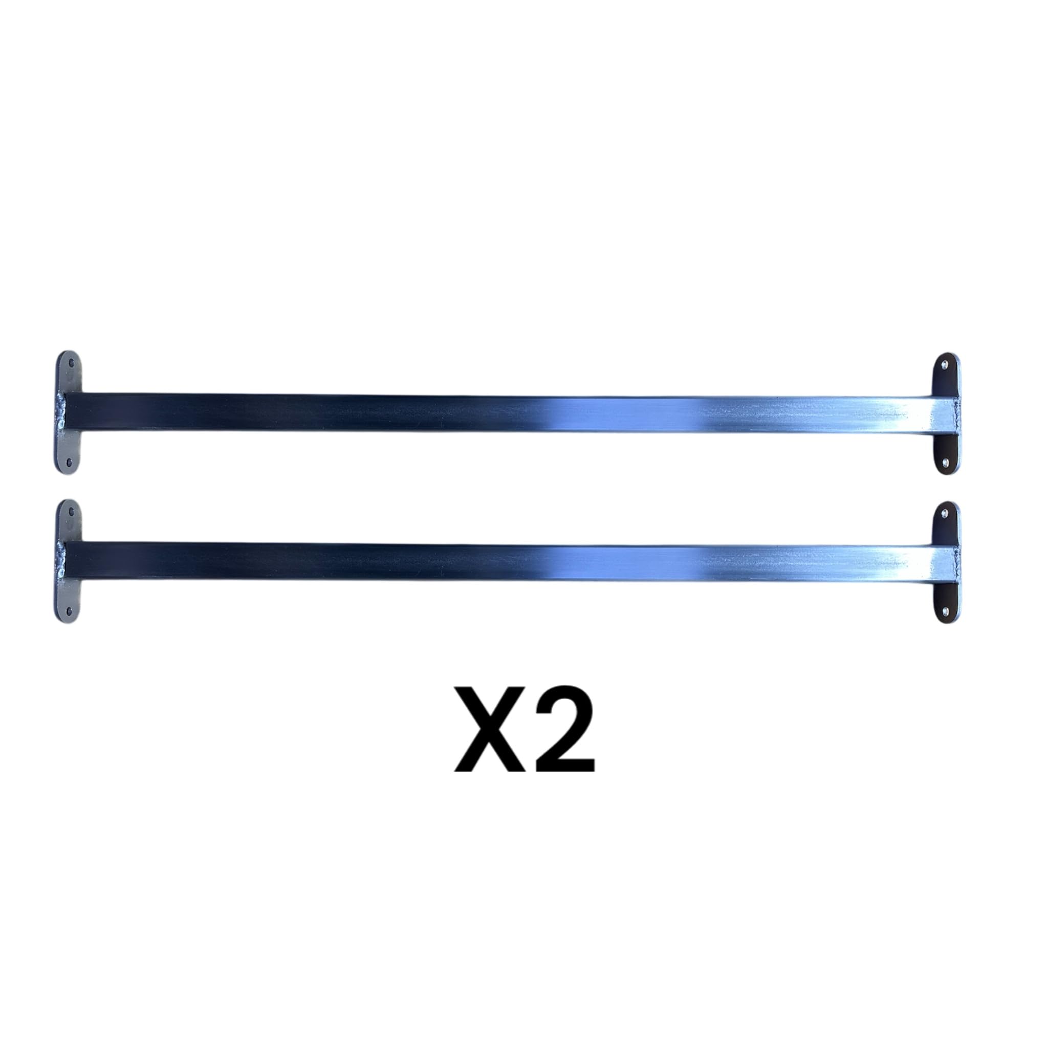 Lot de 2 barres de sécurité pour fenêtre réglables robustes anti-vol barrière de protection voleurs en acier galvanisé 710-1200 mm