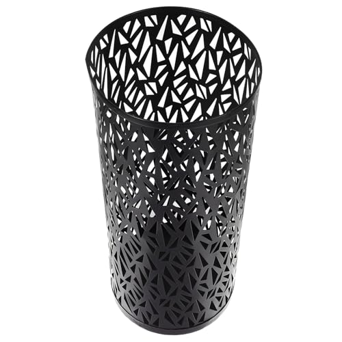 Porte-parapluie métal creux Lurrose pour un sol sec en entrée