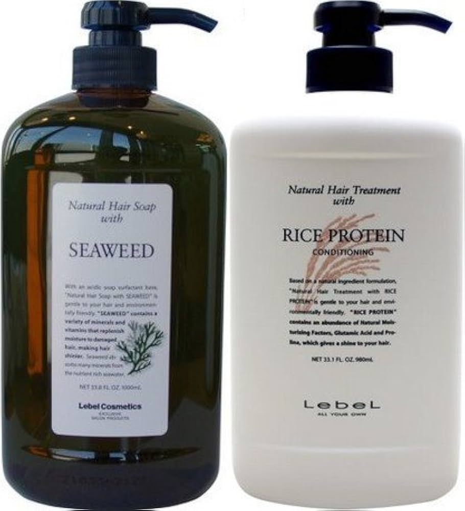 ルベル　ナチュラルヘアソープ、トリートメント Natural Hair Soap ＆ Treatment ルベル ナチュラルヘアソープ