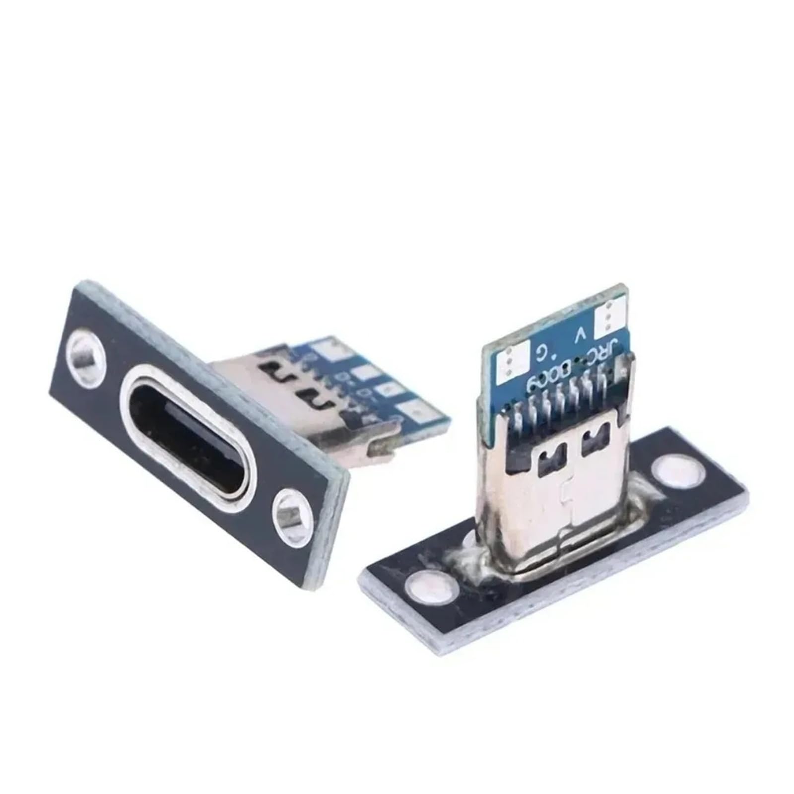 USB-C 3.1 Screw-Fix żeńskie gniazdo 2/4-pinowe złącze ładowania 5 szt | 2 piny, 5 szt