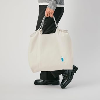 Blue Bottle Coffee Embroidery Eco Bag - Blue Bottle - White